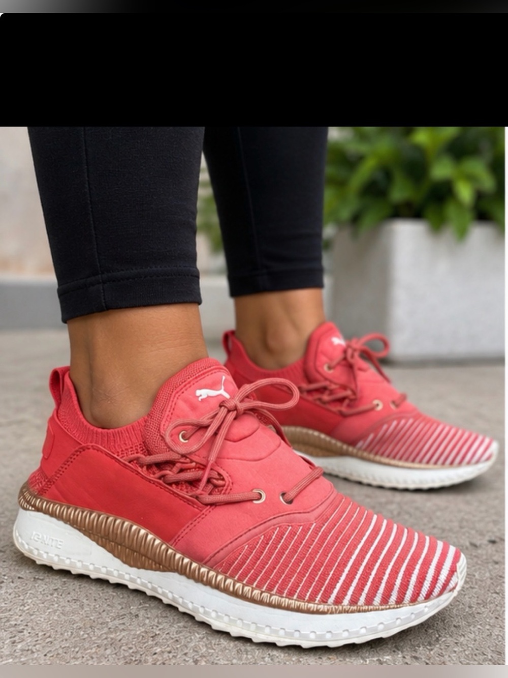 Puma Womens Tsugi Shinsei Running Shoes 365491 07 Lace Up Low Top